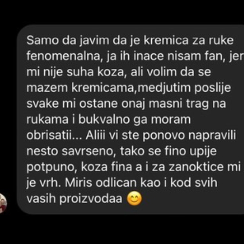 krema za rukje